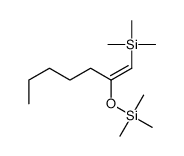 trimethyl(1-trimethylsilylhept-1-en-2-yloxy)silane结构式