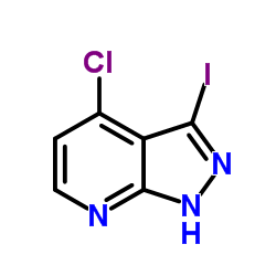 4-Chloro-3-iodo-1H-pyrazolo[3,4-b]pyridine Structure