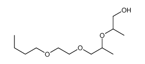 2-[2-(2-butoxyethoxy)-1-methylethoxy]propan-1-ol Structure