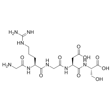 甘氨酸-精氨酸-甘氨酸-天冬氨酸,丝氨酸结构式