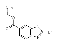 2-溴苯并噻唑-6-羧酸乙酯结构式