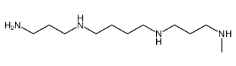 N-(3-aminopropyl)-N'-[3-(methylamino)propyl]butane-1,4-diamine结构式