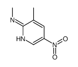 N,3-dimethyl-5-nitropyridin-2-amine结构式