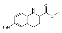 2-Quinolinecarboxylicacid,6-amino-1,2,3,4-tetrahydro-,methylester(9CI)结构式