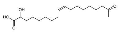 (cis-9)-2-Hydroxy-17-oxo-octadecenoic Acid structure