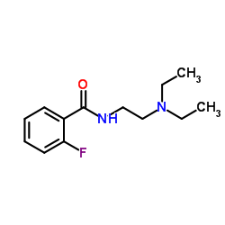 N-[2-(Diethylamino)ethyl]-2-fluorobenzamide Structure