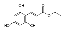 ethyl (2E)-3-(2,4,6-trihydroxyphenyl)arylate Structure