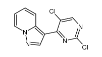 3-(2,5-dichloropyrimidin-4-yl)pyrazolo[1,5-a]pyridine structure