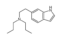 6-(2-(di-n-propylamino)ethyl)indole Structure