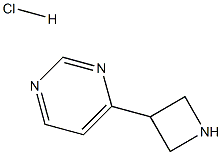 4-(azetidin-3-yl)pyriMidine structure