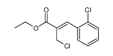 ethyl 2-(chloromethyl)-3-(2-chlorophenyl)-(Z)-2-propenoate Structure