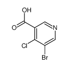 5-溴-4-氯烟酸结构式