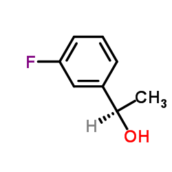 (R)-1-(3-氟苯基)乙醇结构式