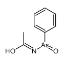 acetylaminophenylarsine oxide Structure