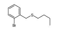 (2-Bromobenzyl)(butyl)sulfane Structure