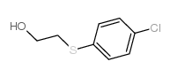 4-氯苯基-2-羟基乙基硫化物结构式