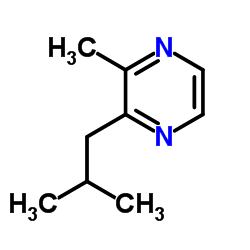 2-异丁基-3-甲基吡嗪结构式
