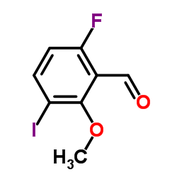 6-Fluoro-3-iodo-2-methoxybenzaldehyde picture