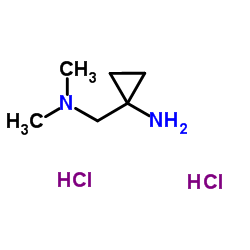 1-[(Dimethylamino)methyl]cyclopropanamine dihydrochloride Structure