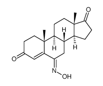 6-hydroximino-4-androstene-3,17-dione结构式