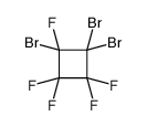 1,1,2-TRIBROMOPENTAFLUOROCYCLOBUTANE Structure