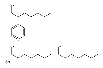 trioctyl(phenyl)stannane结构式