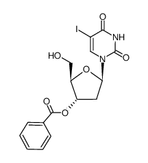 3'-O-bezoyl-2'-deoxy-5-iodouridine Structure