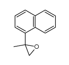 2-Methyl-2-(1-naphthyl)-oxiran结构式