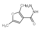2,5-二甲基-3-糠酰肼结构式