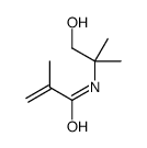 N-(1-hydroxy-2-methylpropan-2-yl)-2-methylprop-2-enamide结构式