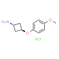 反式环丁胺,3-(4-甲氧基苯氧基) 盐酸盐图片