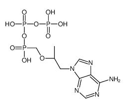 Tenofovir diphosphate Structure
