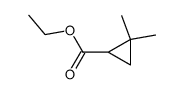 2,2-二甲基环丙烷羧酸乙酯结构式