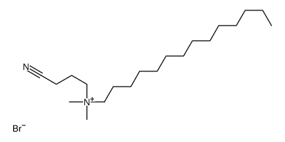 3-cyanopropyl-dimethyl-tetradecylazanium,bromide结构式