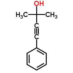 2-Methyl-4-phenyl-3-butyn-2-ol Structure