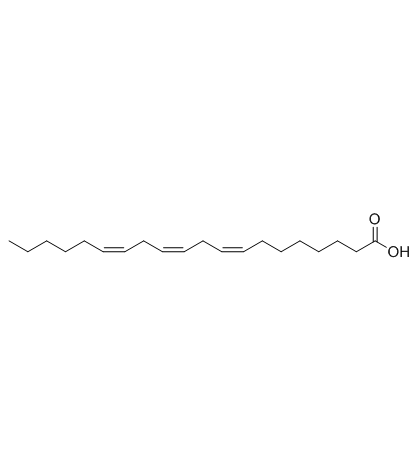 cis-8,11,14-Eicosatrienoic Acid Structure