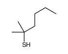 2-methylhexane-2-thiol结构式