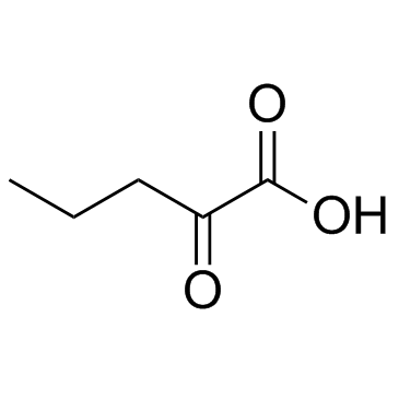 2-Oxovaleric acid Structure