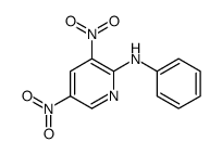 3,5-dinitro-N-phenylpyridin-2-amine结构式