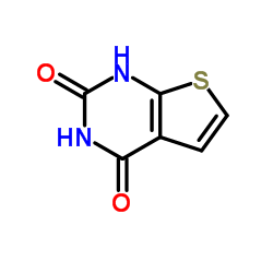 Thieno[2,3-d]pyrimidine-2,4-diol Structure