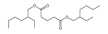 双(2-乙基己基)戊二酸酯结构式