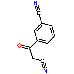 3-氰基苯甲酰基乙腈结构式