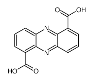 吩嗪-1,6-二羧酸结构式