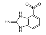 1H-Benzimidazol-2-amine,4-nitro-(9CI) structure