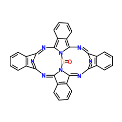 氧钛酞菁结构式