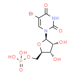 poly-5-bromouridylic acid Structure