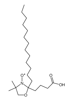 5-氮氧自由基硬脂酸结构式