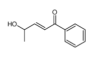 (E)-4-hydroxy-1-phenyl-2-penten-1-one结构式