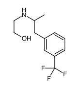 2-[[1-methyl-2-[3-(trifluoromethyl)phenyl]ethyl]amino]ethanol结构式