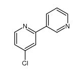 4-chloro-2,3'-bipyridine结构式